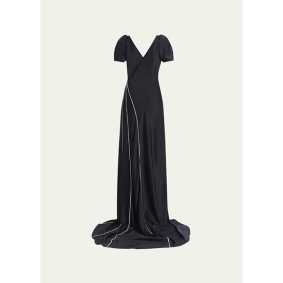 markarian maxine gown with crystal black US2 - Picture 1 of 11